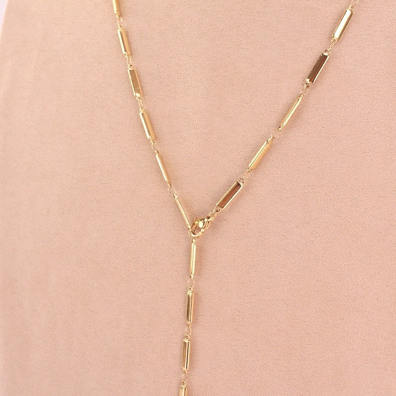 Collar Eslabones Gold