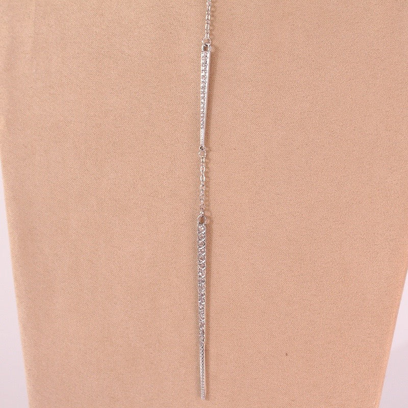 Collar Triple Pincho Silver