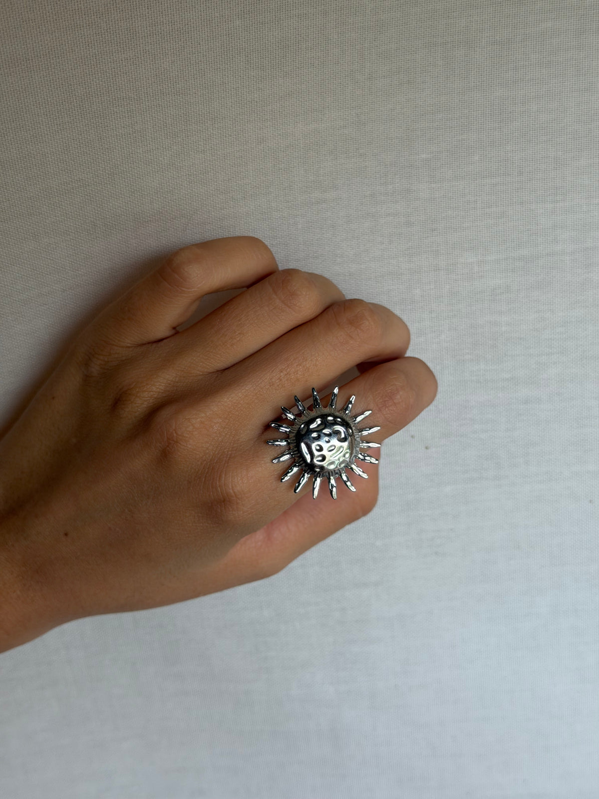 Anillo Sol Silver