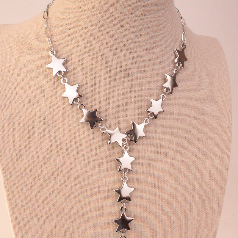Collar Estrellas Silver