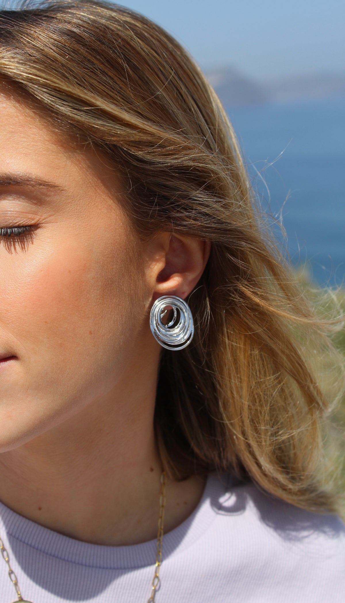 Pendientes Santorini