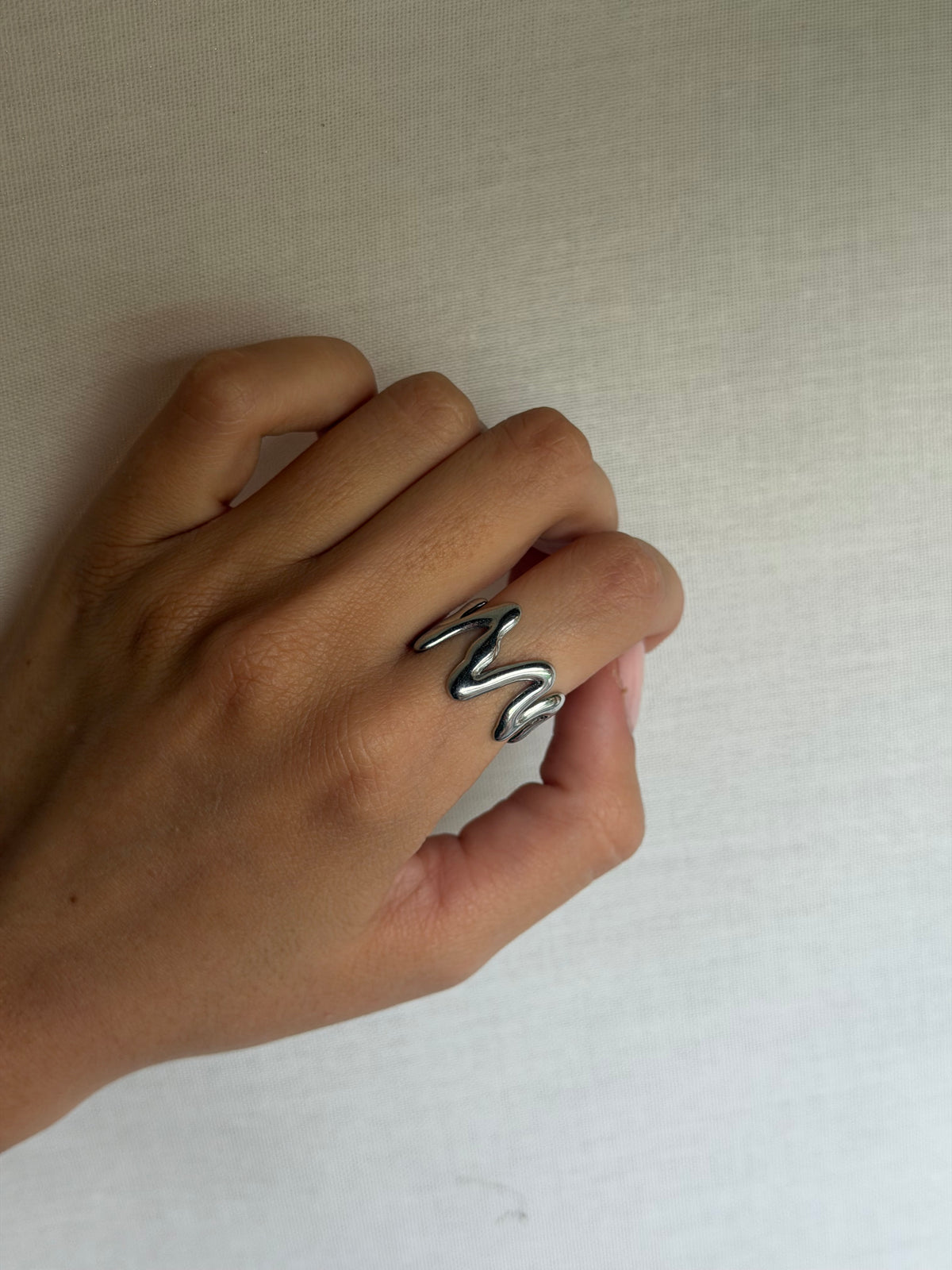 Anillo Waves Silver