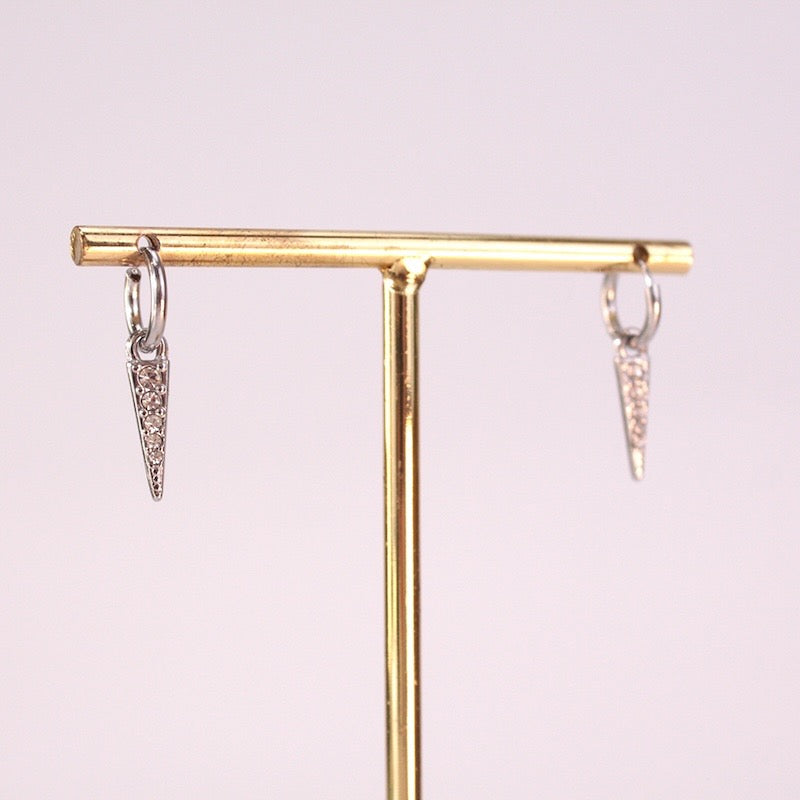 Aros pincho circonitas S