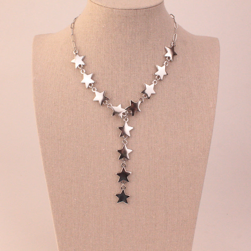 Collar Estrellas Silver