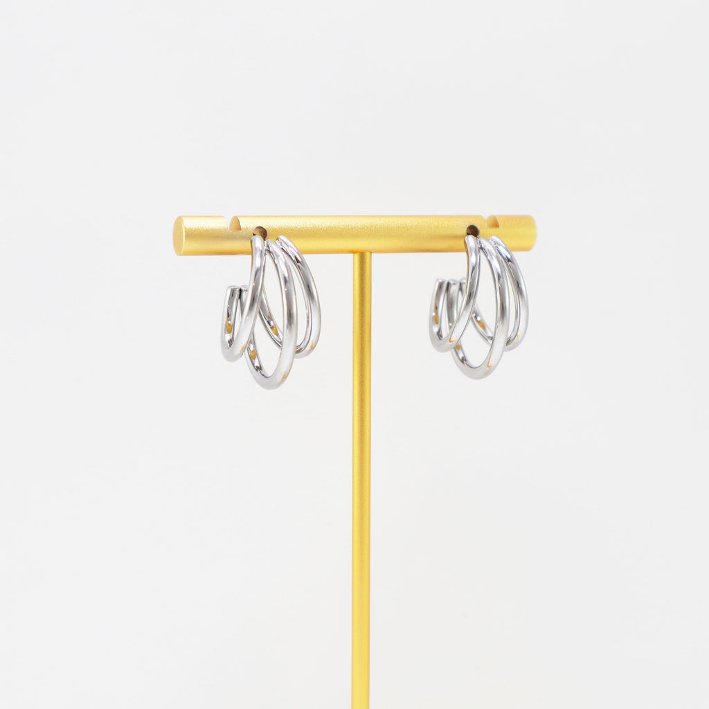 Pendientes Triple Silver