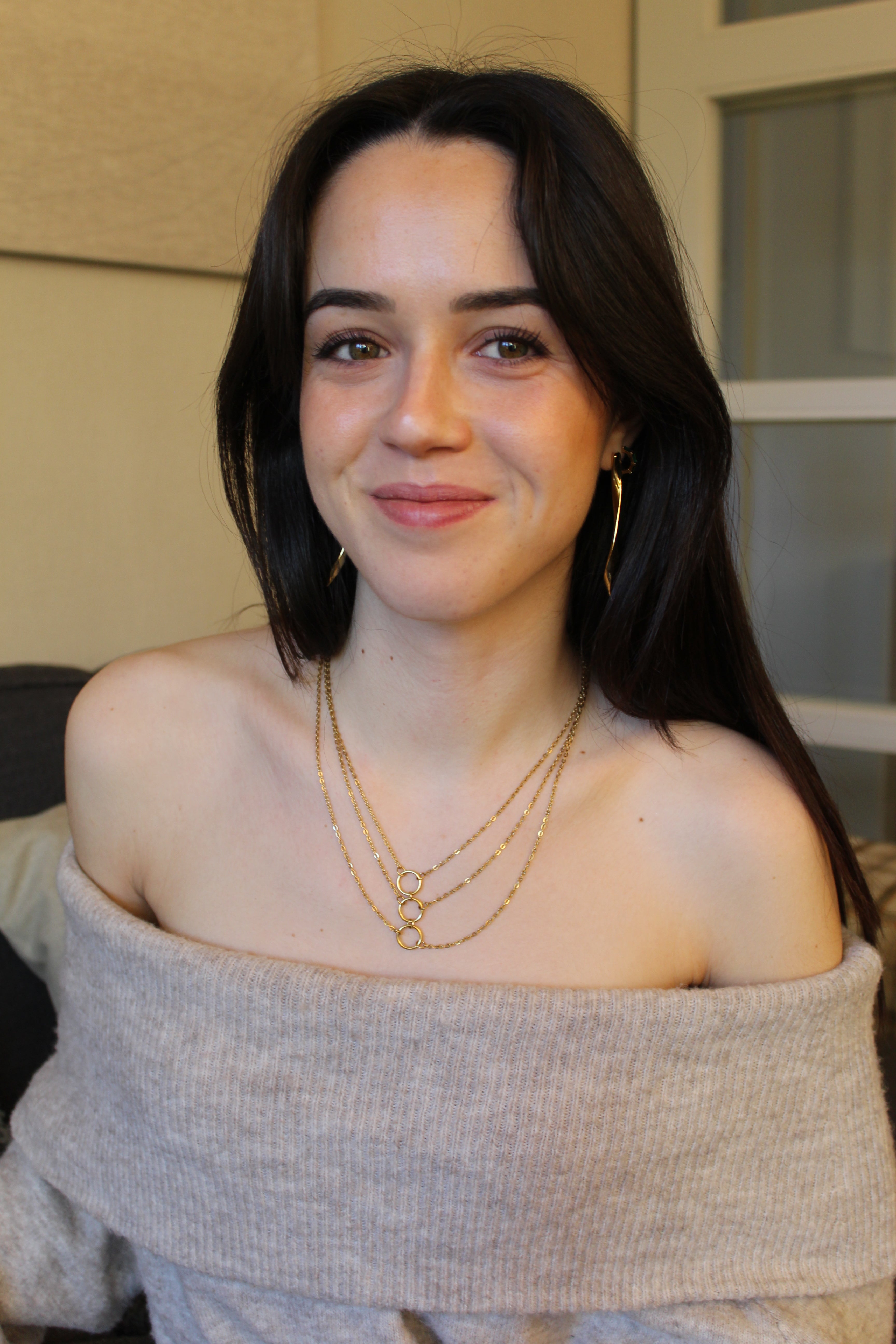 Collar Triple Cadena Gold