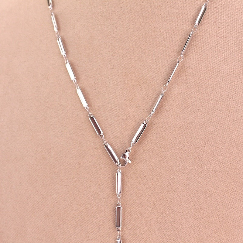 Collar Eslabones Silver