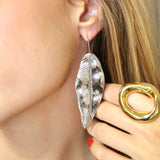 Pendientes Hoja Silver