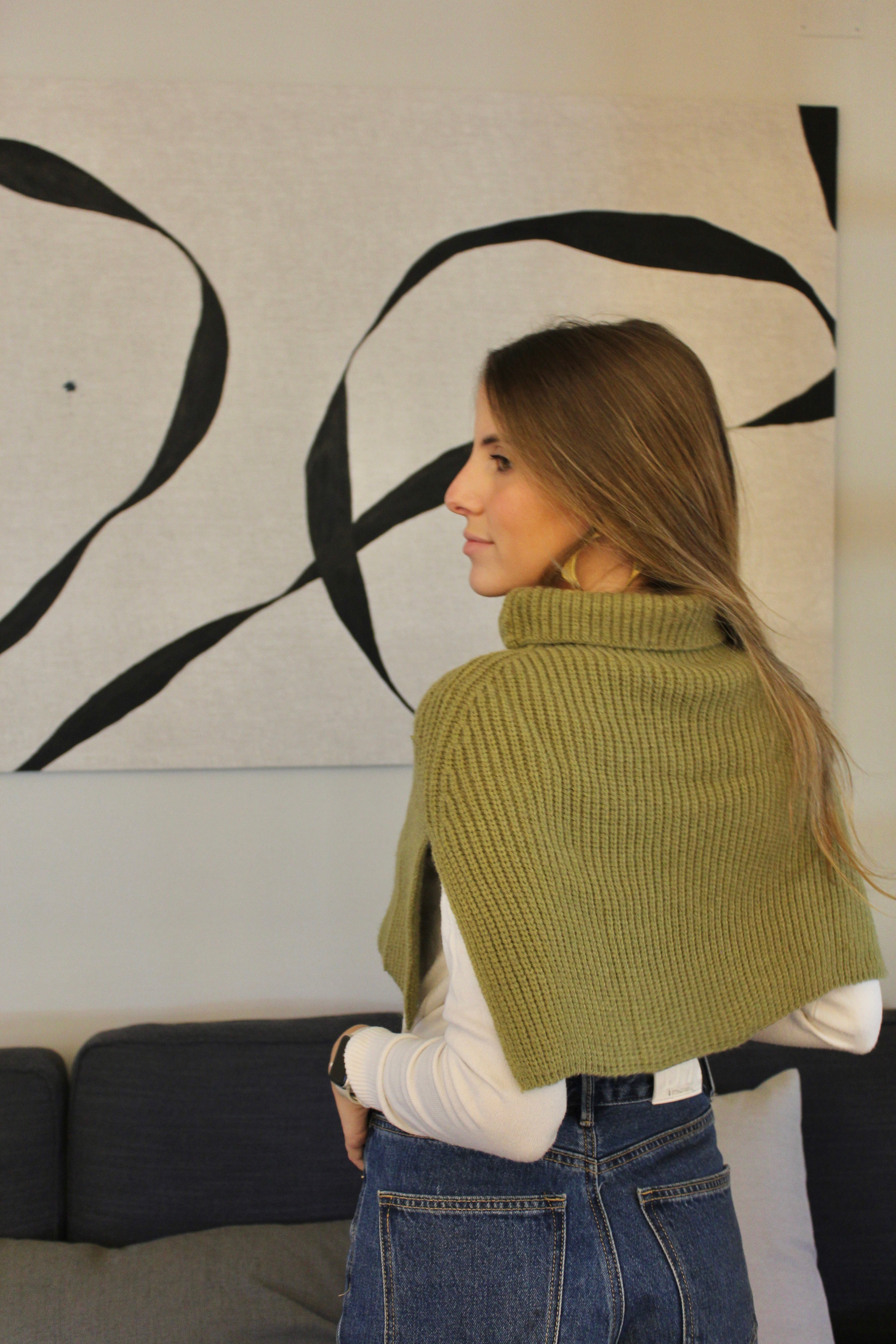 Capa con cuello