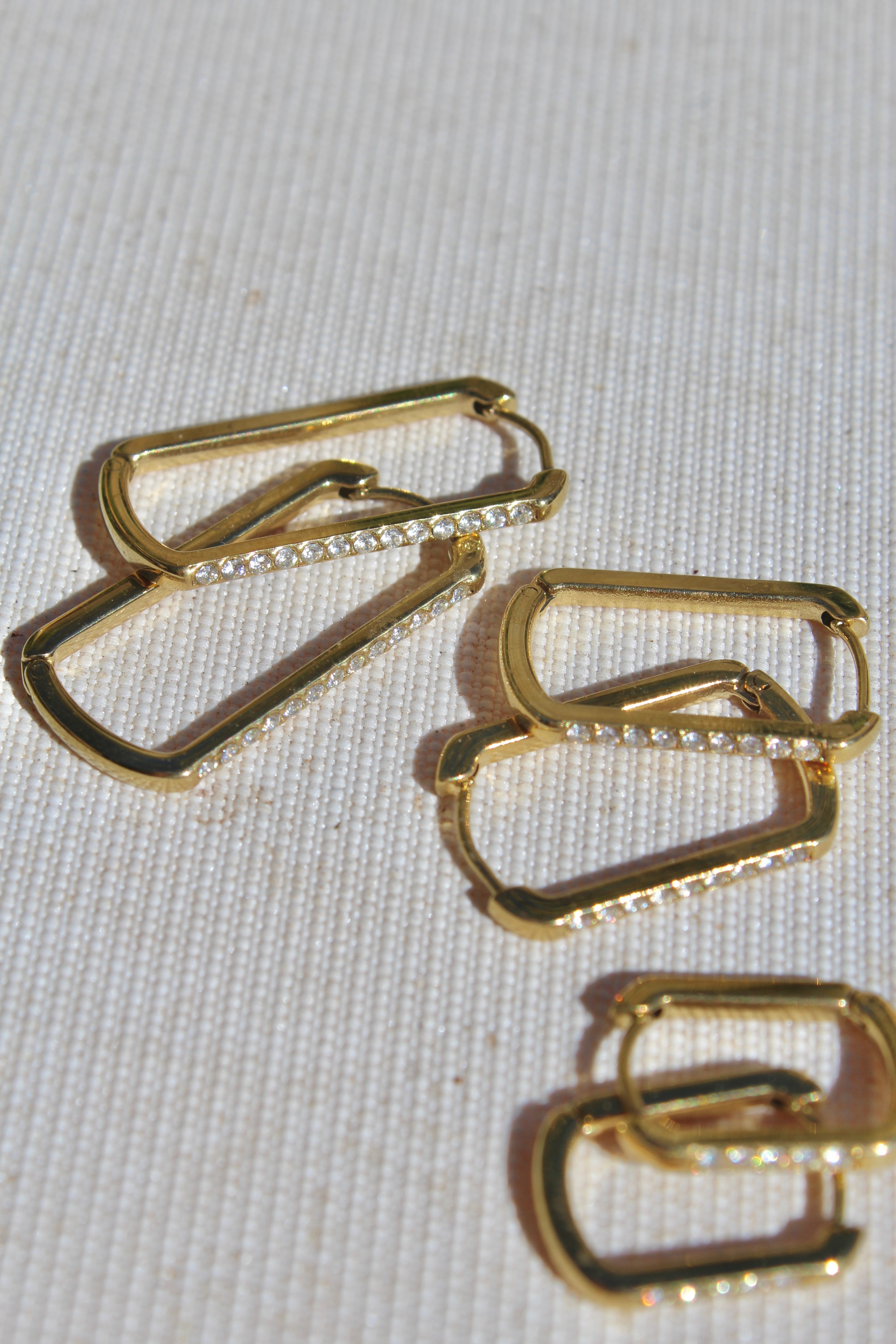 Aritos circonitas Gold