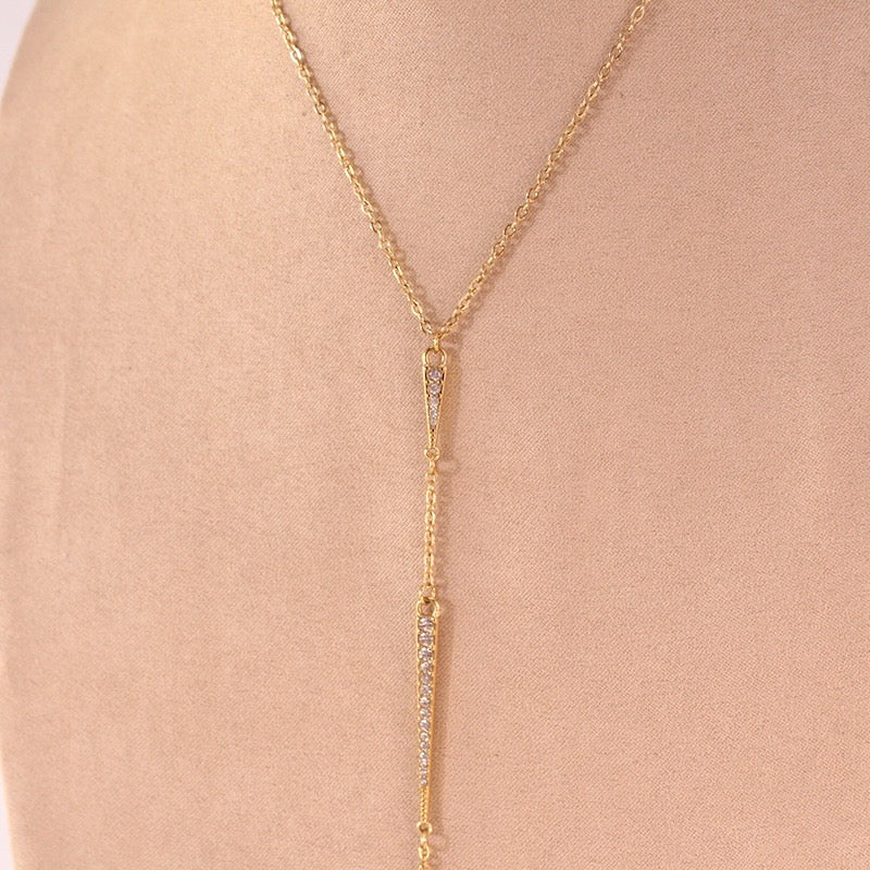 Collar Triple Pincho Gold