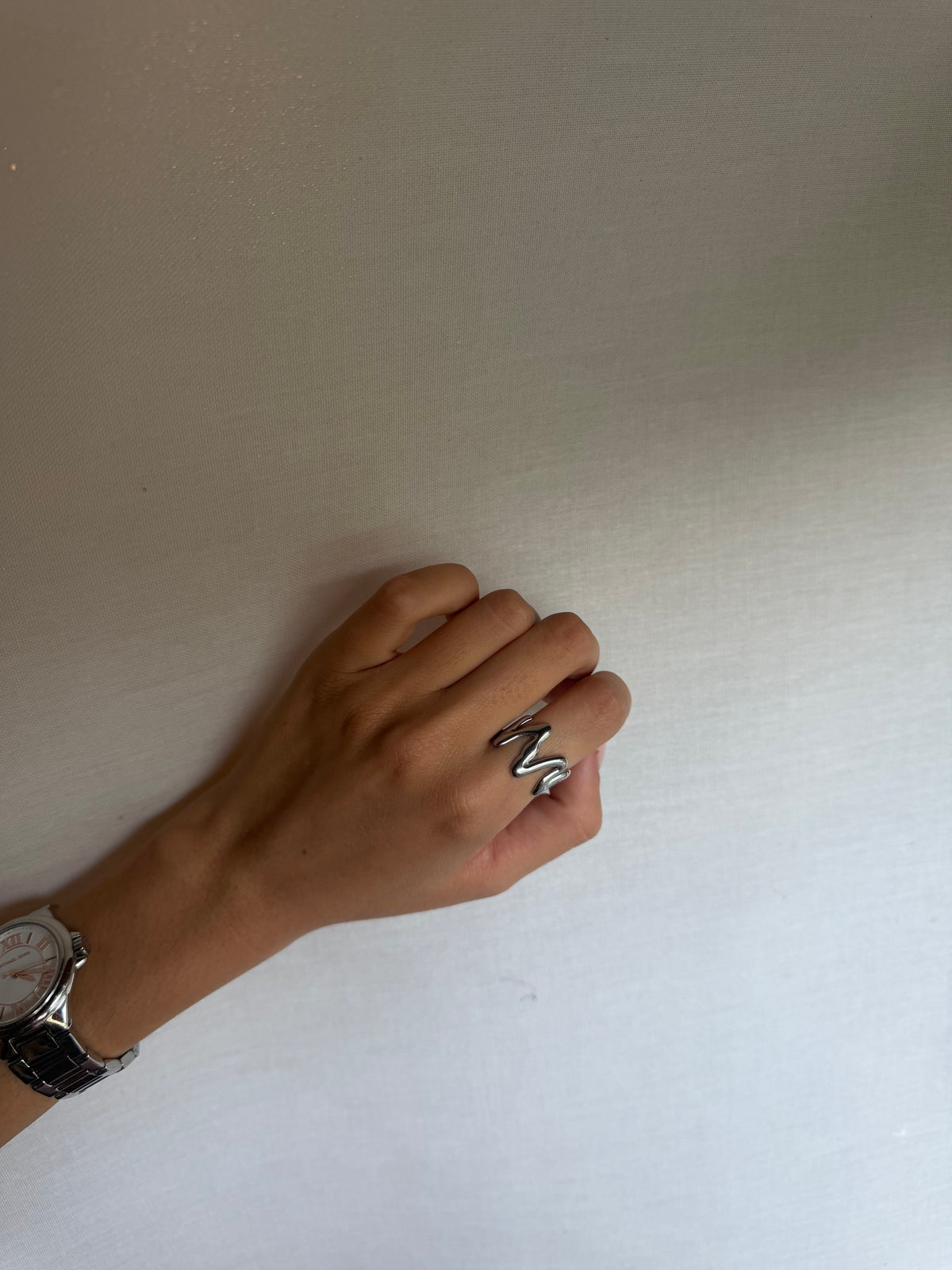 Anillo Waves Silver