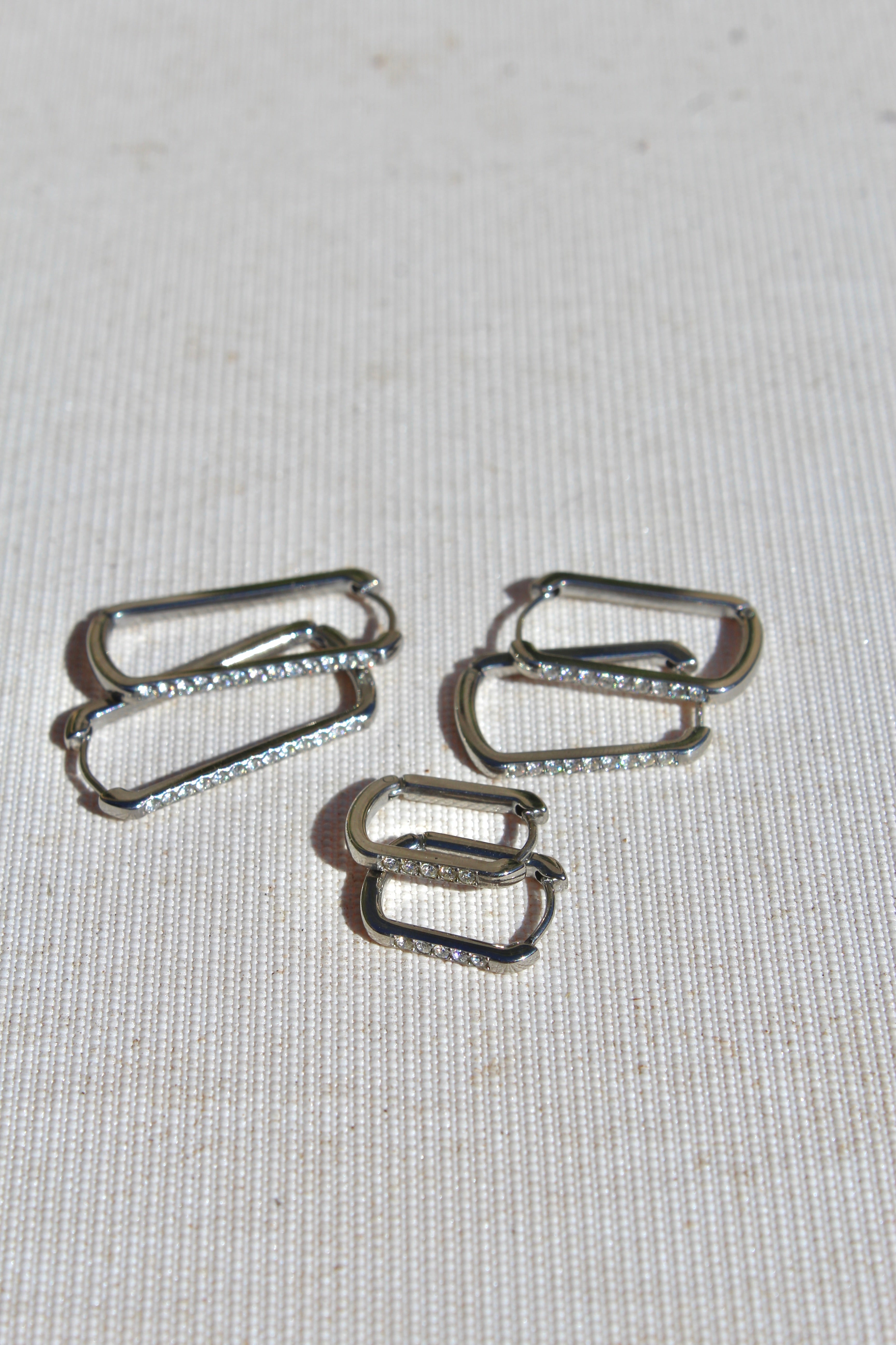 Aritos circonitas Silver