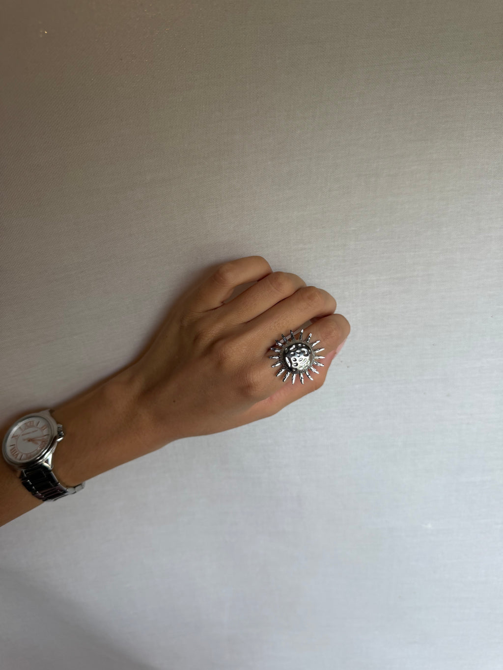 Anillo Sol Silver