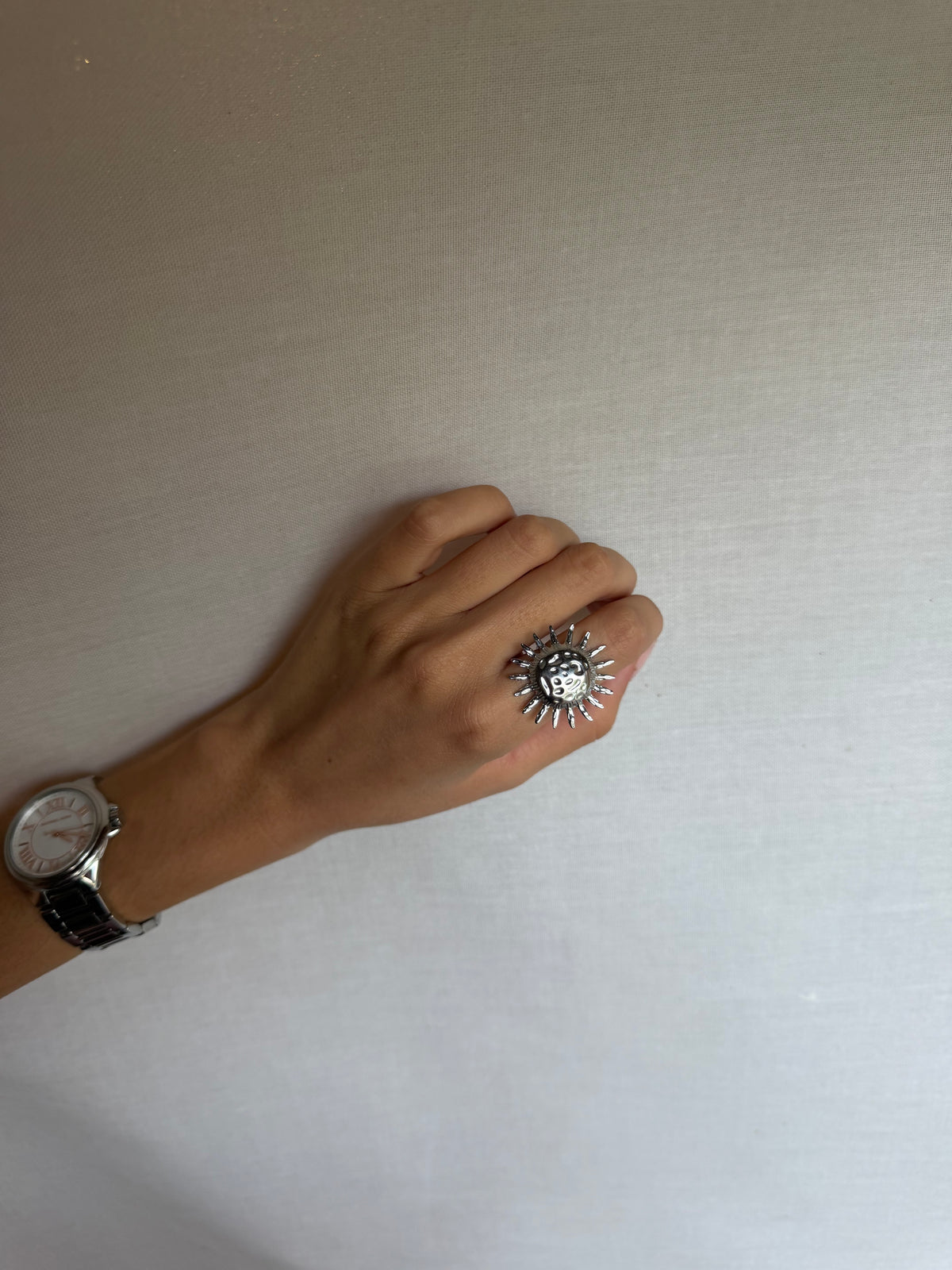Anillo Sol Silver