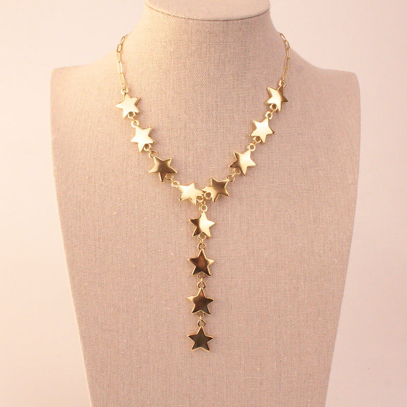 Collar Estrellas Gold