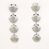 Pendientes Conchas Silver