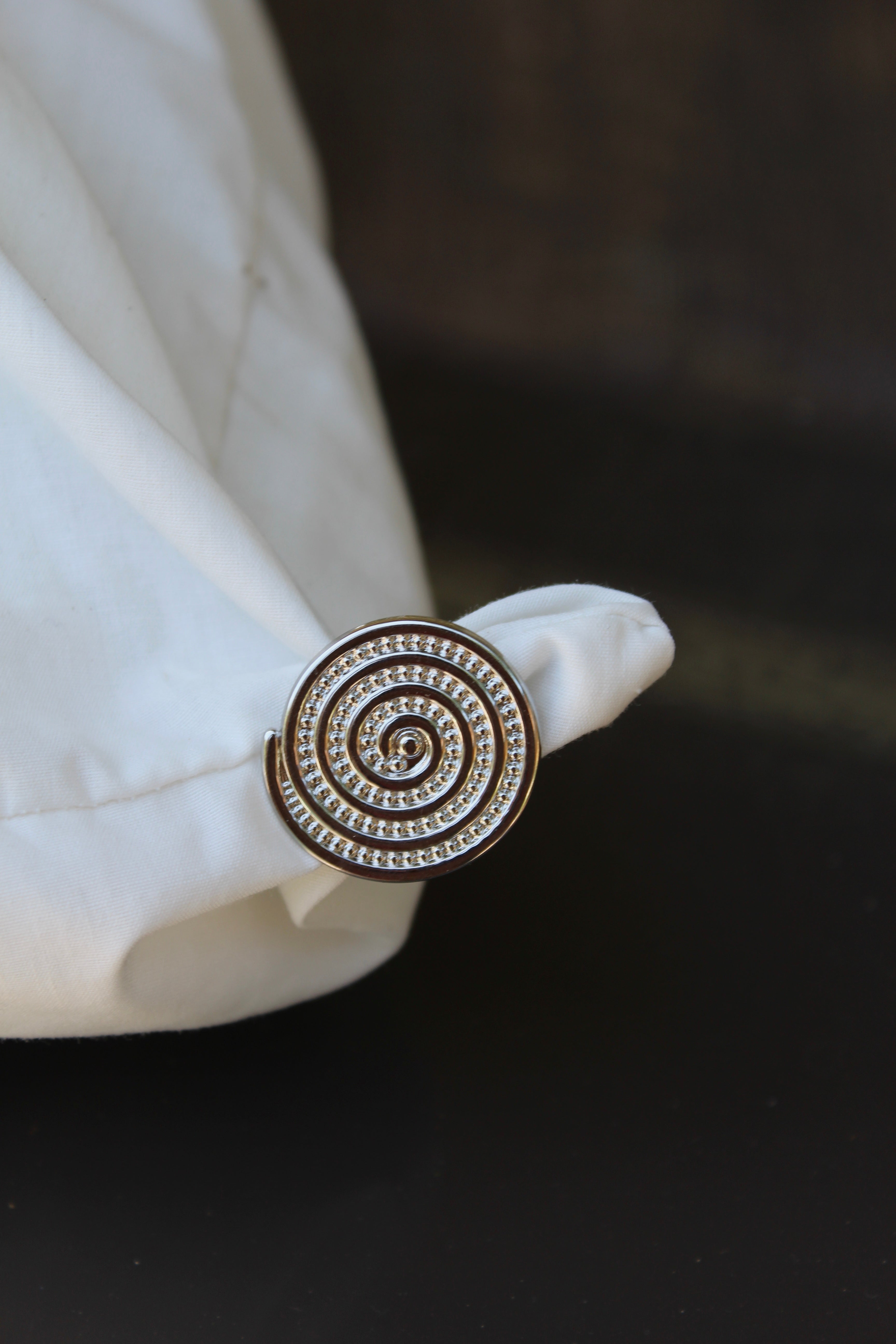 Anillo escudo silver